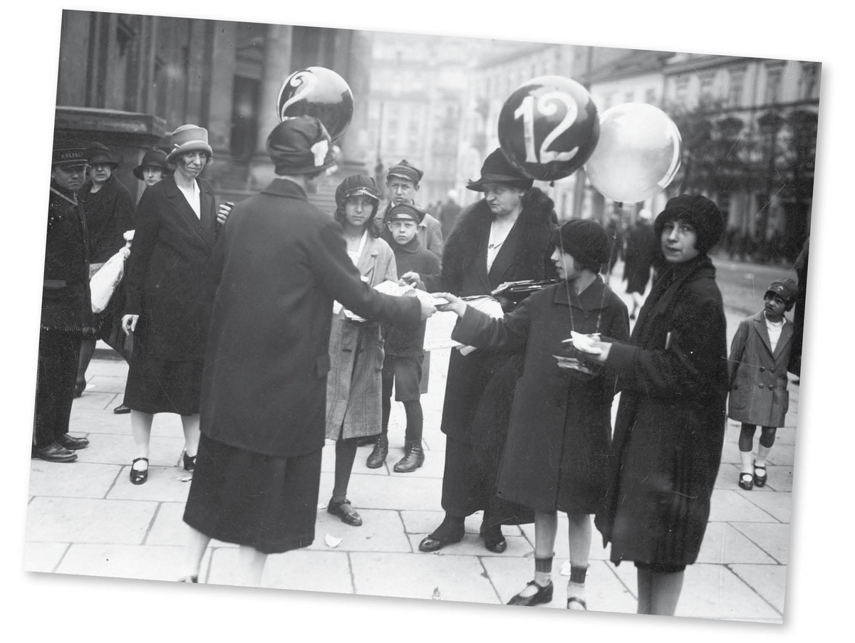 Kampania wyborcza w Warszawie, 1927 r.