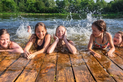 Kąpiel w naturze