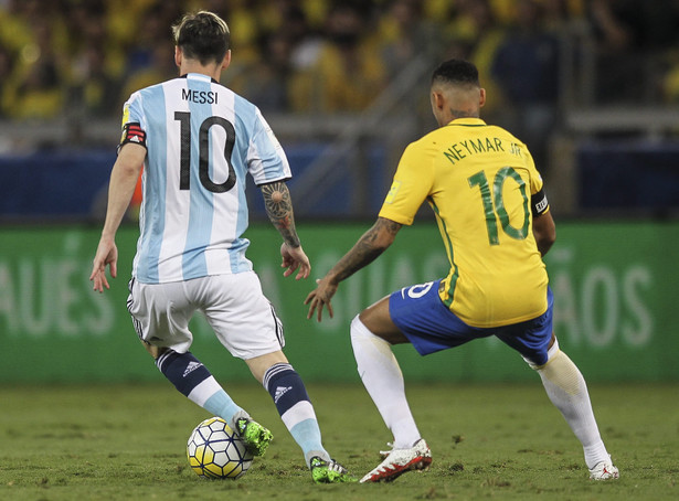El. MŚ 2018: Neymar lepszy od Messiego. Brazylia rozbiła Argentynę