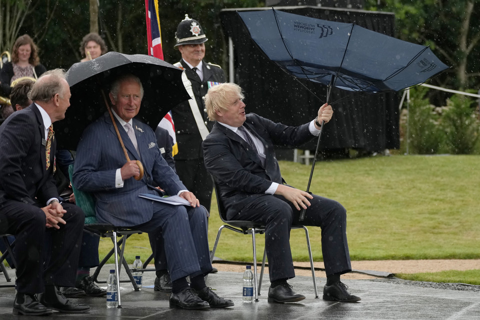 Brois Johnson kontra parasol