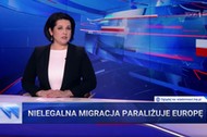 Wiadomości TVP. Materiał „Nielegalna migracja paraliżuje Europę