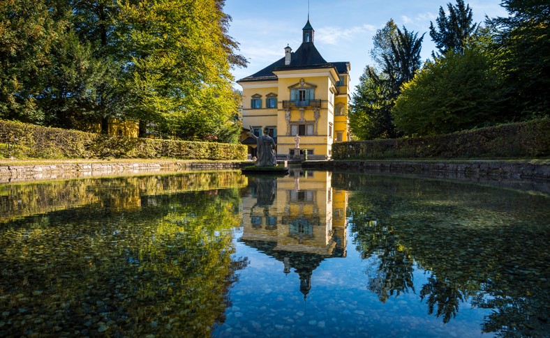 Pałac i ogrody Hellbrunn w Salzburgu