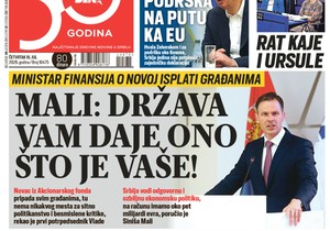 Blic naslovna strana za 16.7.