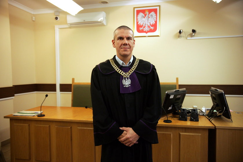 Sędzia Tomasz Biernikowicz, przewodniczący wydziału cywilnego Sądu Rejonowego w Chojnicach