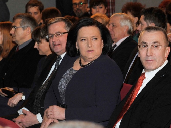 Anna i Bronisław Komorowscy