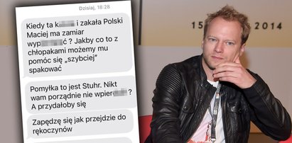 Maciej Stuhr zagrał w filmie Holland, a teraz dostaje groźby. Żona aktora ujawnia wiadomości