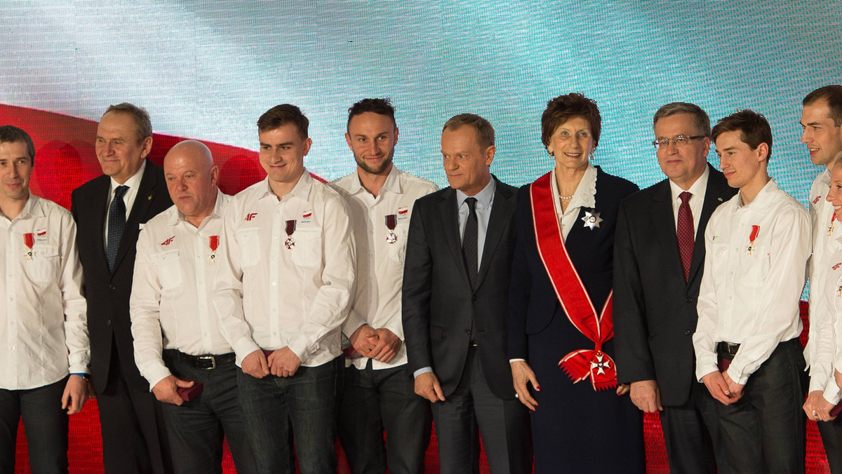 Gala medalistów olimpijskich w Warszawie