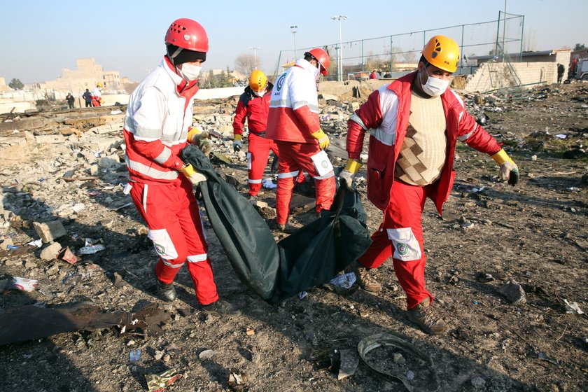 Ukraine International Airlines plane crashes near Tehran with 176 people on board