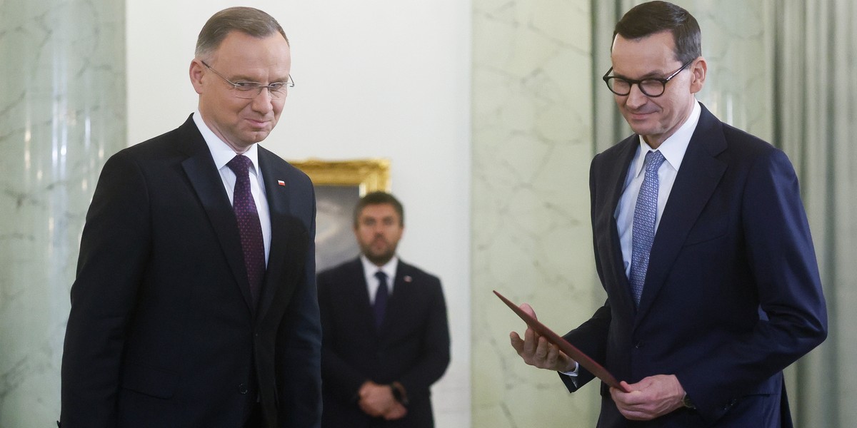 13 listopada 2023 r. prezydent Andrzej Duda desygnował Mateusza Morawieckiego na premiera.