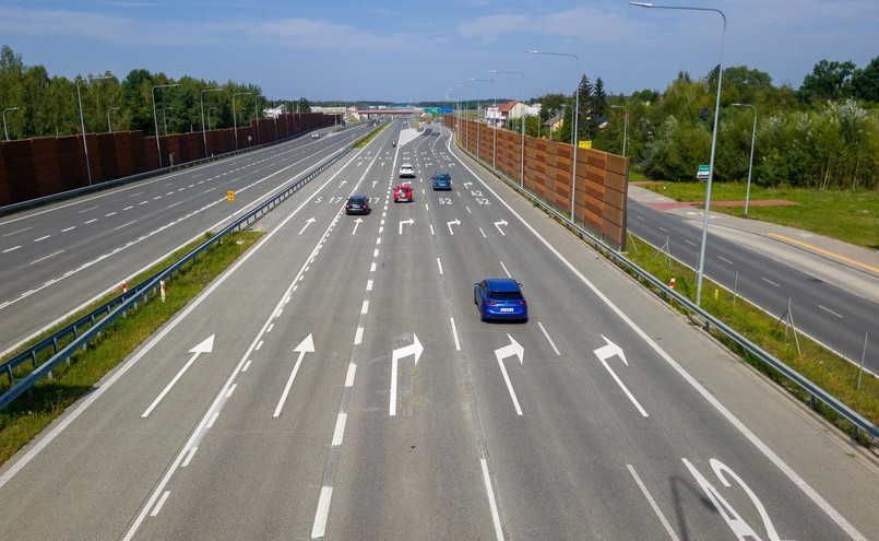 Węzeł Lubelska w ciągu drogi ekspresowej S2 i S17