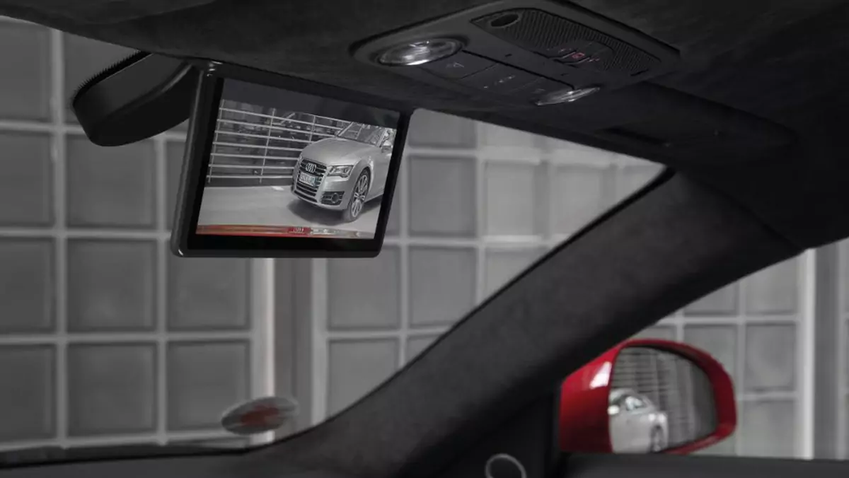 Audi z cyfrowym lusterkiem wstecznym