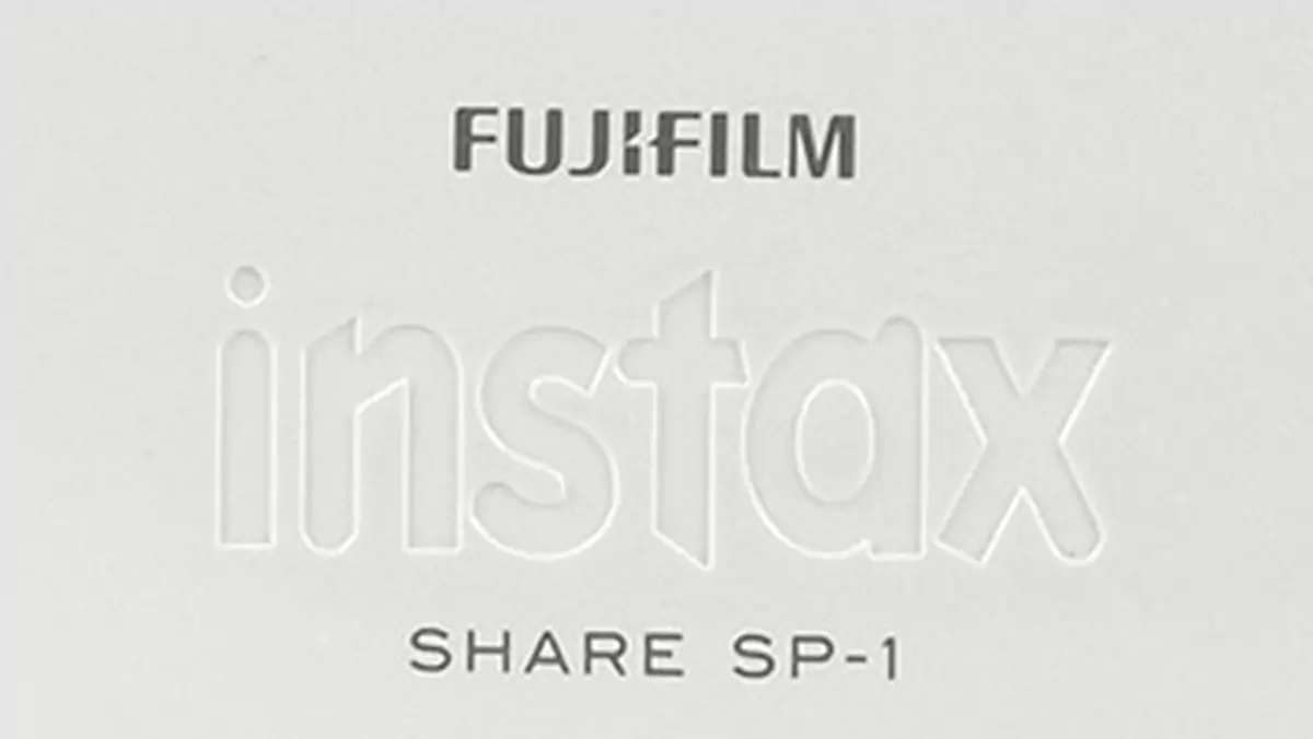 Bezprzewodowa drukarka instax SHARE SP-1 wydrukuje także fotki z aparatów Fujifilm