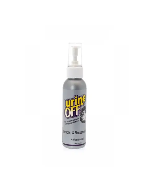 URINE OFF Koty i kocięta Odświeżacz i odplamiacz moczu spray 118 ml