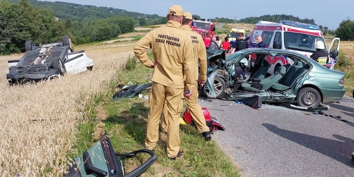 Tragiczny wypadek w Małej na Podkarpaciu.