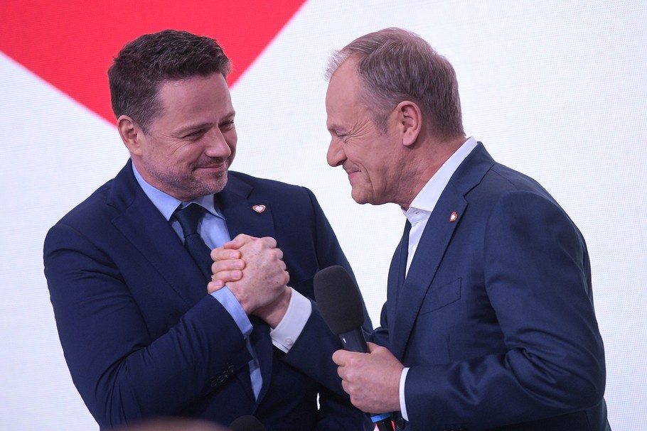 Rafał Trzaskowski i Donald Tusk