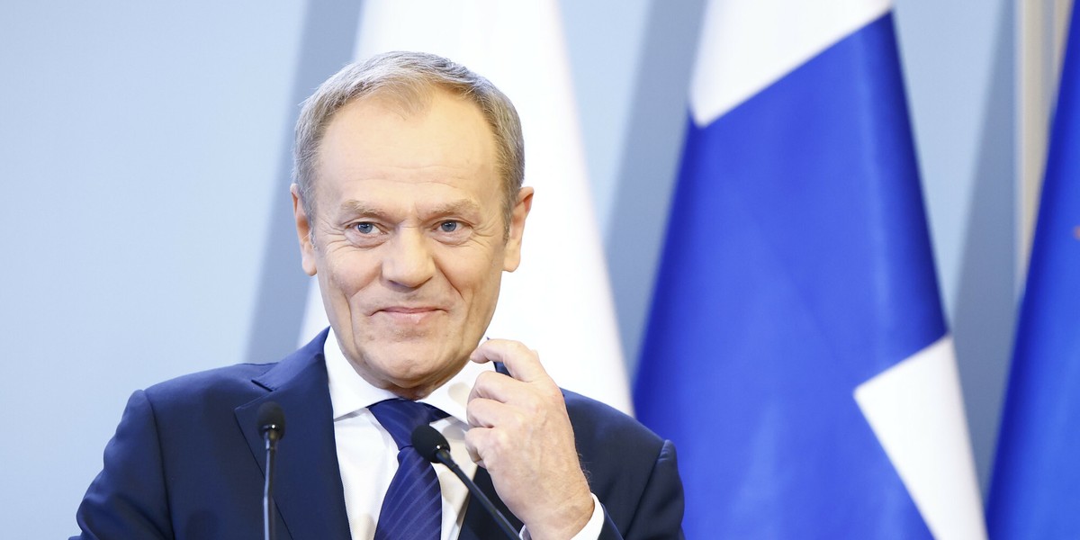 Szef Koalicji Obywatelskiej Donald Tusk