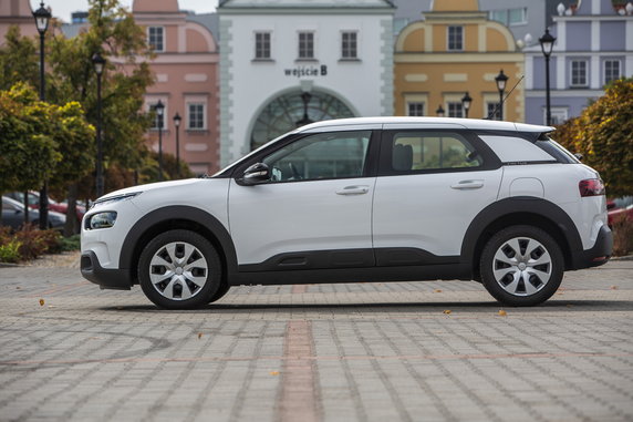 Citroen C4 Cactus - gwarancja perforacyjna 12 lat, ocena 2 gwiazdki