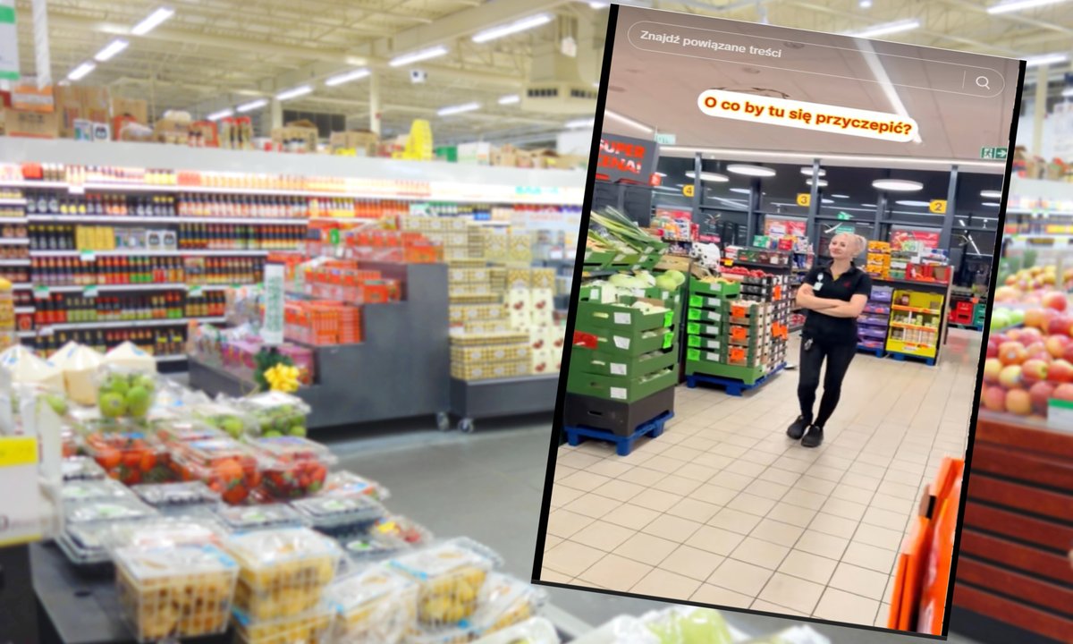 Pokazała, jak wygląda praca na nocnej zmianie w sklepie. Nagranie hitem