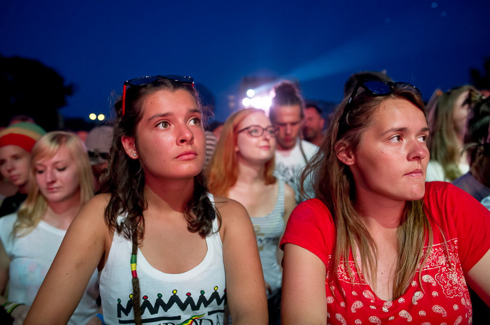 Ostrróda Reggae Festival: publiczność na festiwalu