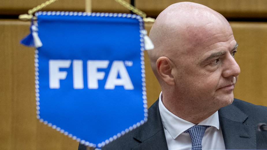 Przewodniczący Międzynarodowej Federacji Piłkarskiej FIFA, Gianni Infantino