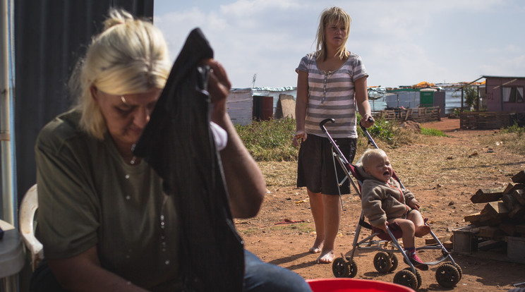 A fehérek élnek gettóban Dél-Afrikában / Fotó: Northfoto