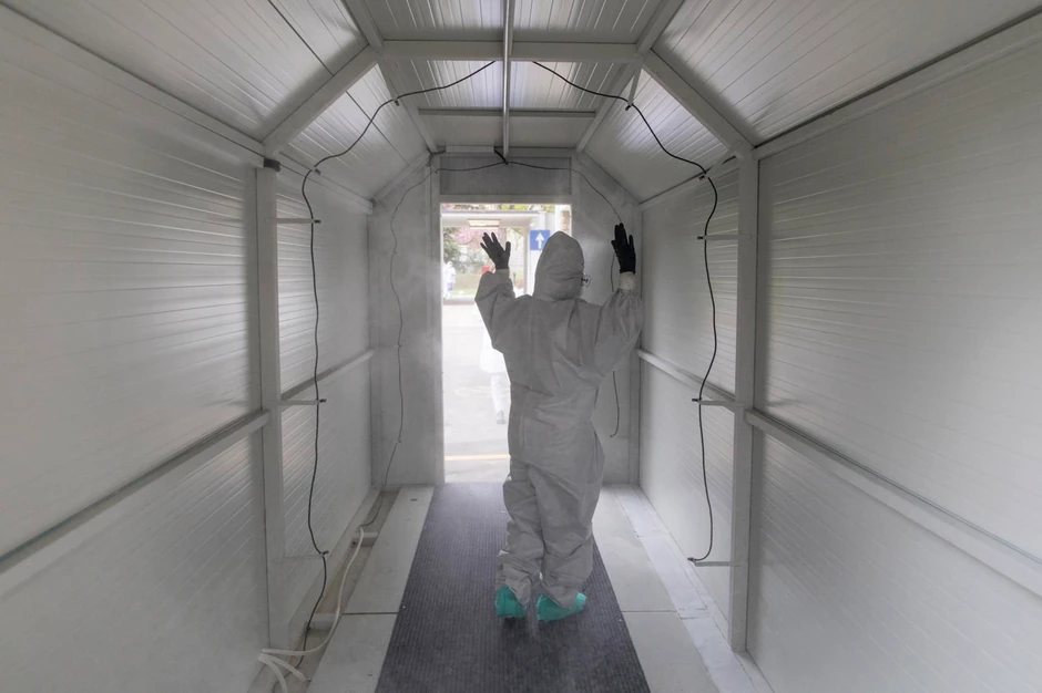 U tunelu usred dana: dezinfekcija traje 30 sekundi