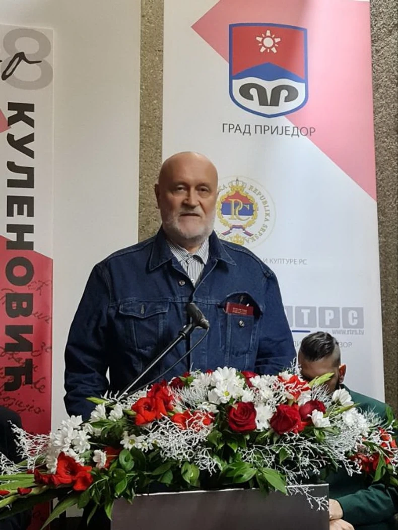 Nenad Grujicic na Mrakovici, na 50 Knjizevnim susretima na Kozari, 2022 