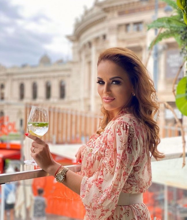 Moderátorka a herečka Karin Haydu.