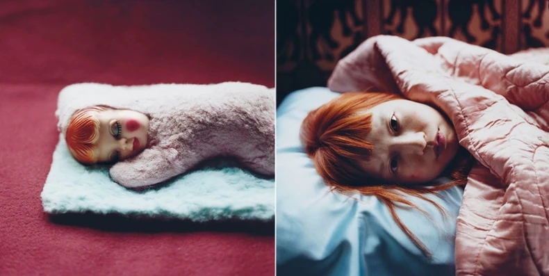 Ovu riđokosu Japanku fotografkinja je presrela na ulici samo dva dana nakon što je doputovala u Njujork. Ona ne govori engleski, ali joj je Eni gestikulacijom objasnila šta želi (FOTO: Annie Collinge)