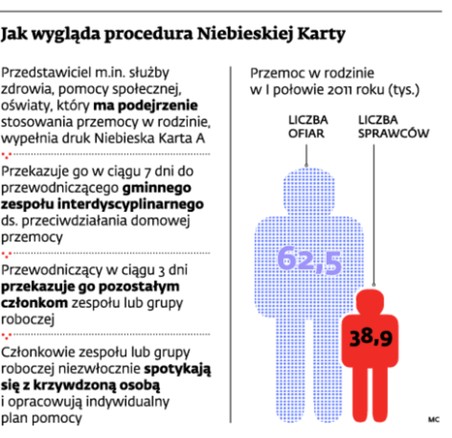 Lekarze i nauczyciele rzadko wypełniają Niebieskie Karty - Praca i