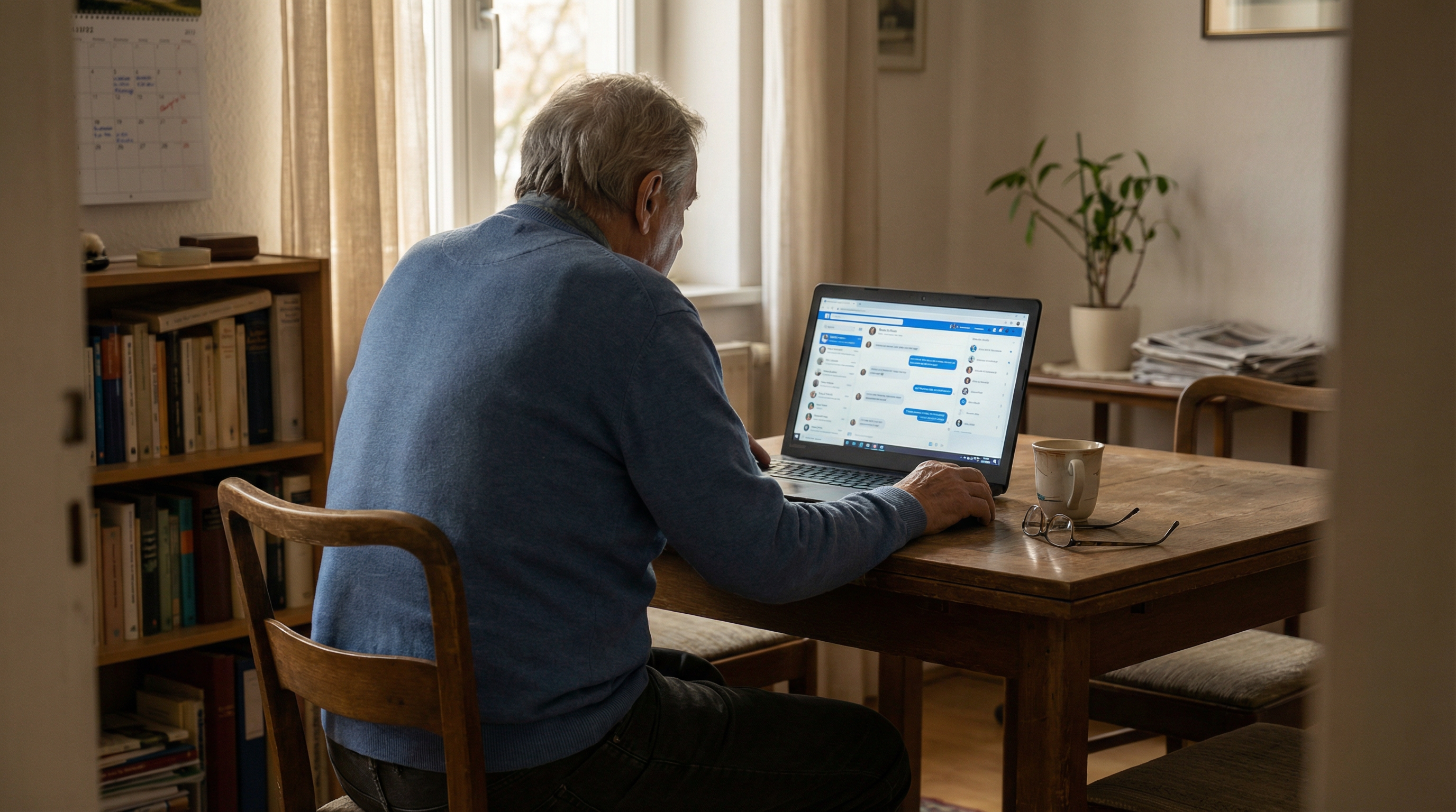 Vier Jahre unbemerkt: Wie eine Facebook-Liebe einen Rentner fast 200.000 Euro kostete