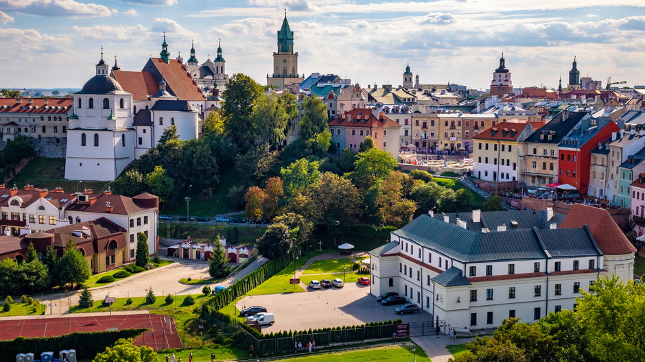 Lublin, widok na stare miasto