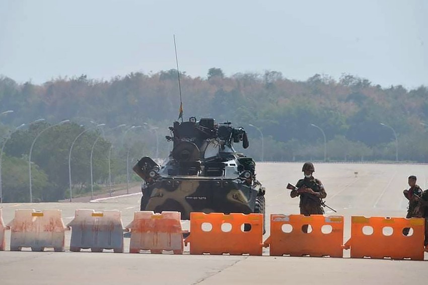 Vojni puč u Mjanmaru - Nejpjido