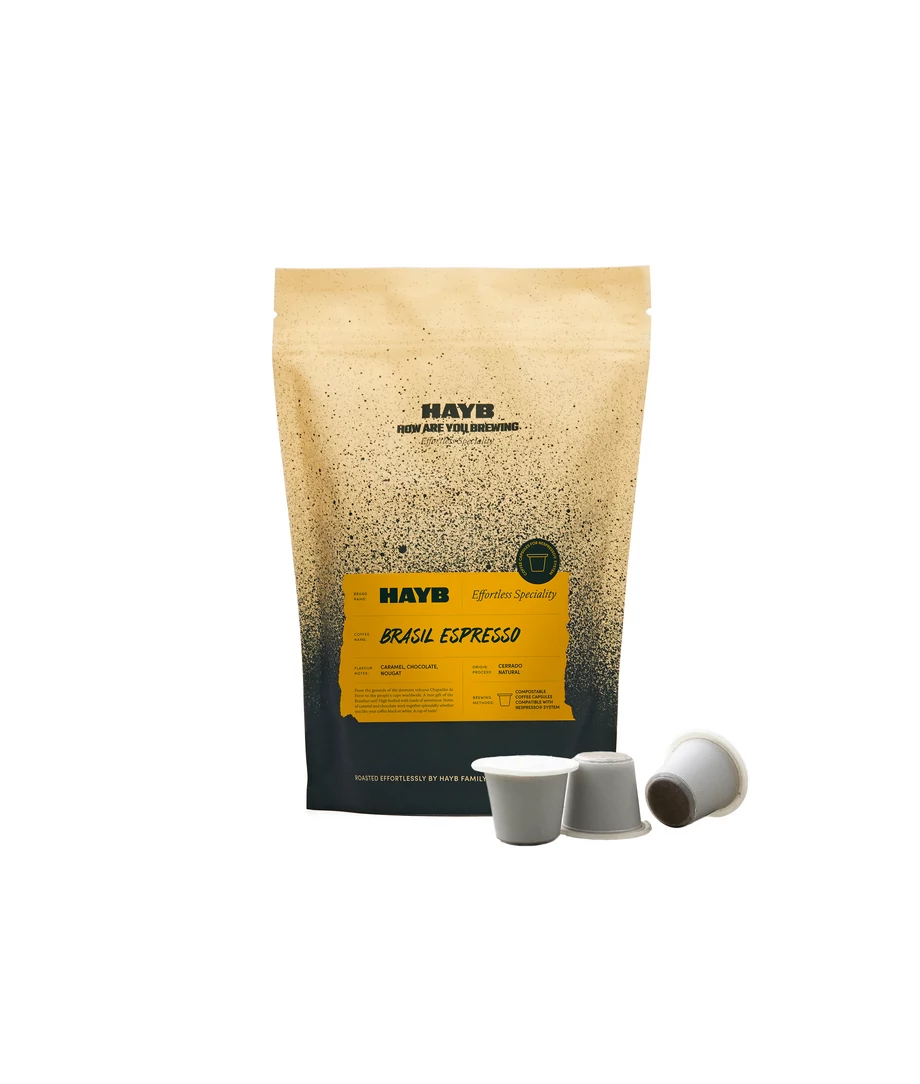 HAYB Brasil Espresso w kapsułkach biodegradowalnych