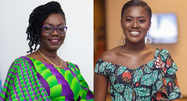 Ursula Owusu and Fella Makafui