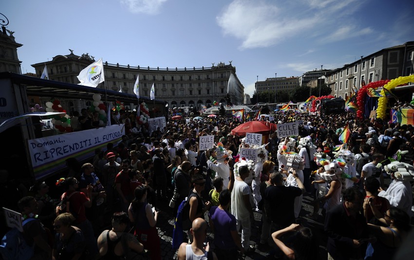 Gej parada i koncert Lejdi Gage u Rimu