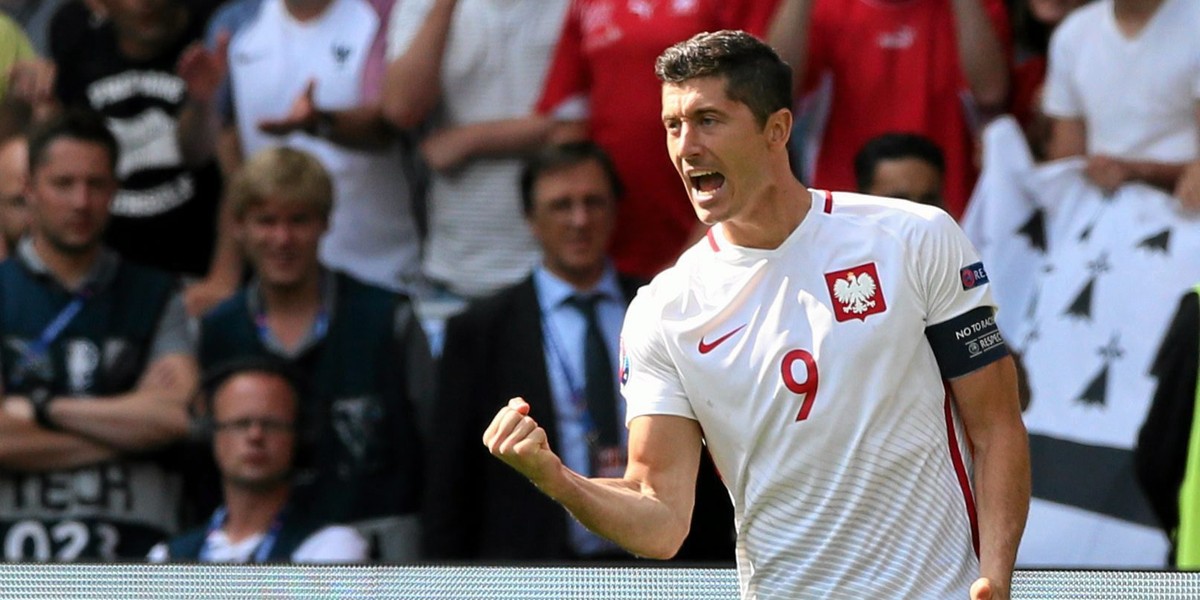 Robert Lewandowski gra na Euro 9 godzin bez gola