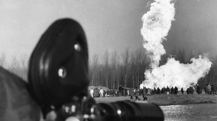 13 évig tartott a zsanai gázkitörés katasztrófája, 45 évvel ezelőtt / Fotó: Fortepan / Rádió és Televízió Újság