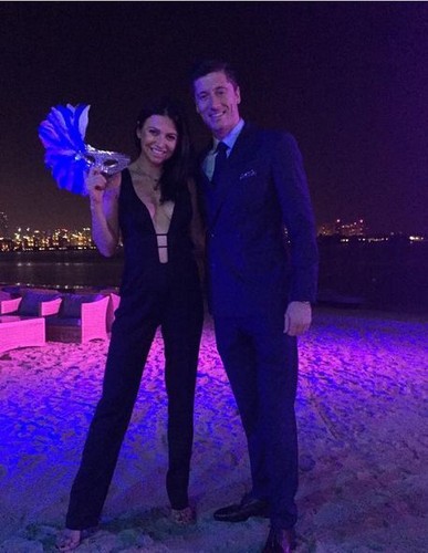 Anna i Robert Lewandowscy