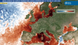Temperature mora iznad proseka na kraju juna 2026.