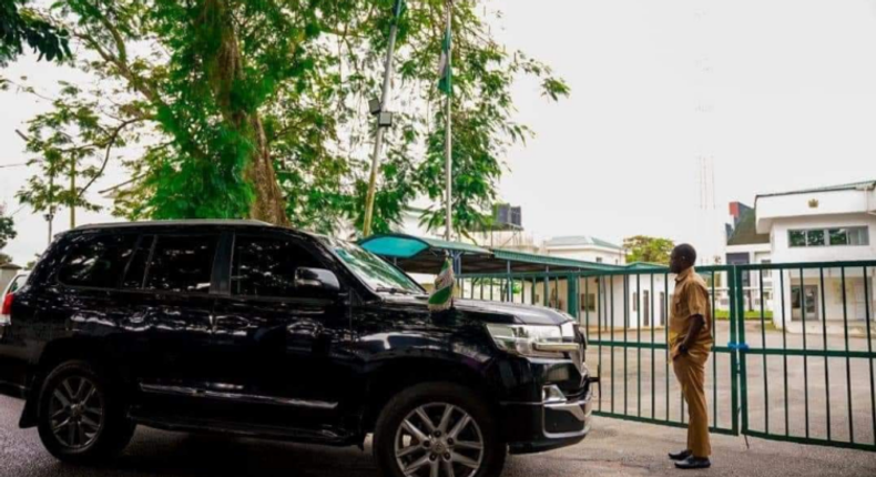 Edo State Deputy Governor Philip Shaibu locked out of his office [Leadership]