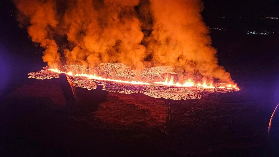 Erupcija na Islandu