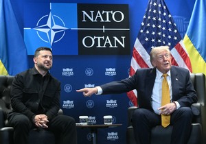 Donald Tramp i Volodimir Zelenski