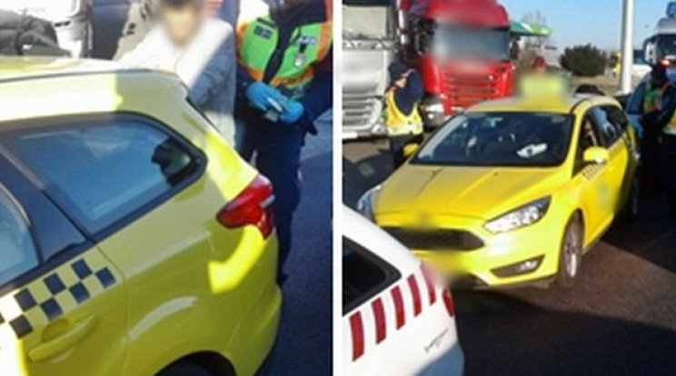 A sofőr három illegális migránst akart átvinni Ausztriába /Fotó: Police.hu