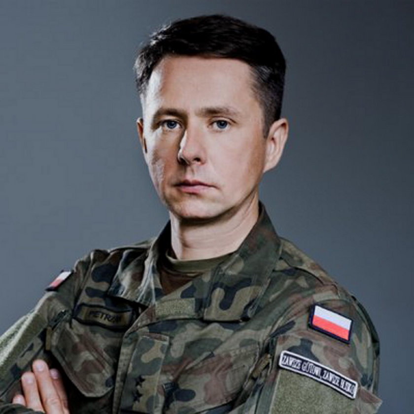 Ppłk Marek Pietrzak, rzecznik prasowy Dowództwo Wojsk Obrony Terytorialnej