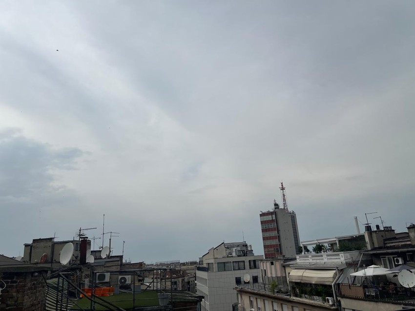 Beograd 10 minuta pre oluje