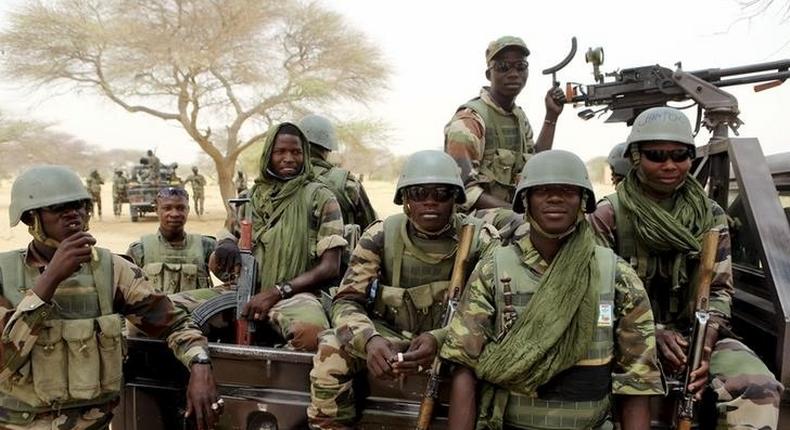 Nigerien special forces prepare to fight Boko Haram in Diffa March 26, 2015. 