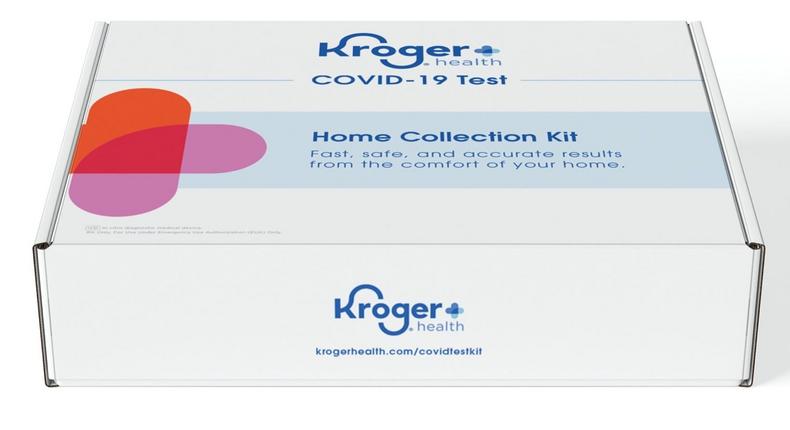 Kroger Health COVID 19 Test Home Collection Kit_Front