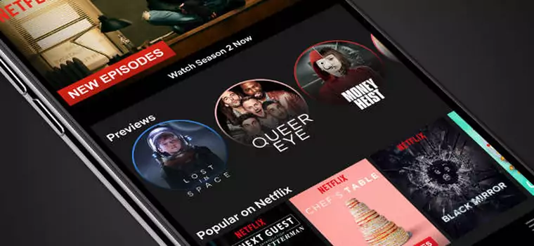 Netflix na Androida z odświeżonym interfejsem dla coraz większej liczby użytkowników