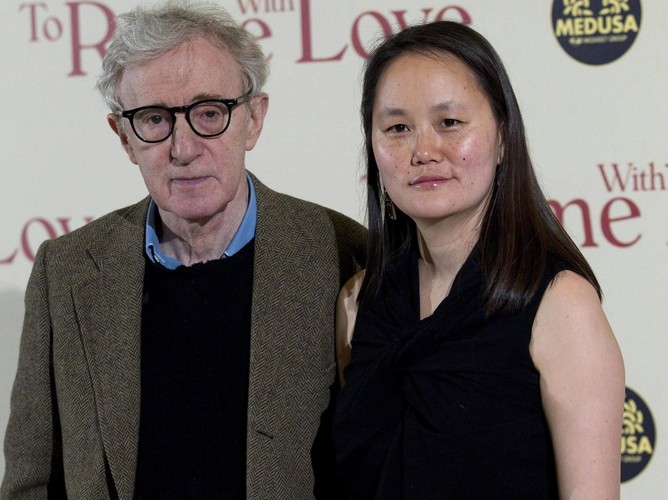 Woody Allen i jego żona Soon Yi